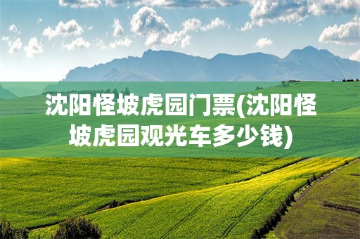 沈阳怪坡虎园门票(沈阳怪坡虎园观光车多少钱)