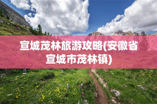 宣城茂林旅游攻略(安徽省宣城市茂林镇)