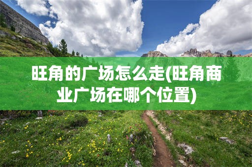 旺角的广场怎么走(旺角商业广场在哪个位置)