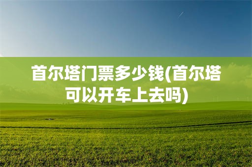 首尔塔门票多少钱(首尔塔可以开车上去吗)