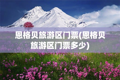 恩格贝旅游区门票(恩格贝旅游区门票多少)