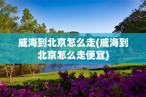 威海到北京怎么走(威海到北京怎么走便宜)
