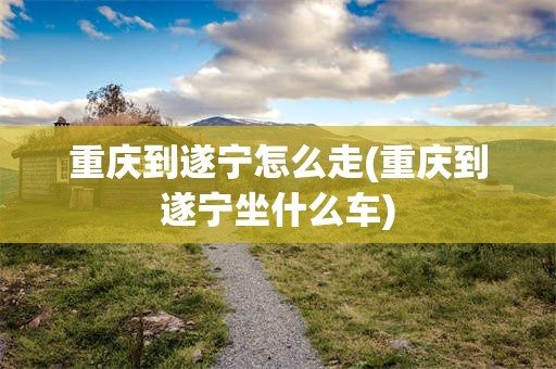 重庆到遂宁怎么走(重庆到遂宁坐什么车)