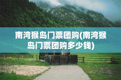 南湾猴岛门票团购(南湾猴岛门票团购多少钱)
