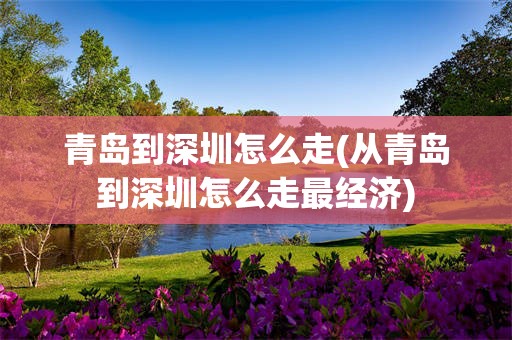 青岛到深圳怎么走(从青岛到深圳怎么走最经济)