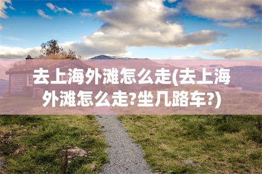 去上海外滩怎么走(去上海外滩怎么走?坐几路车?)