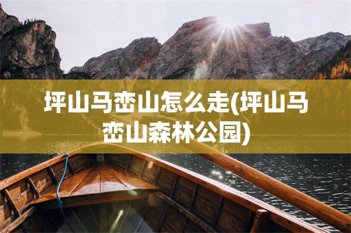 坪山马峦山怎么走(坪山马峦山森林公园)