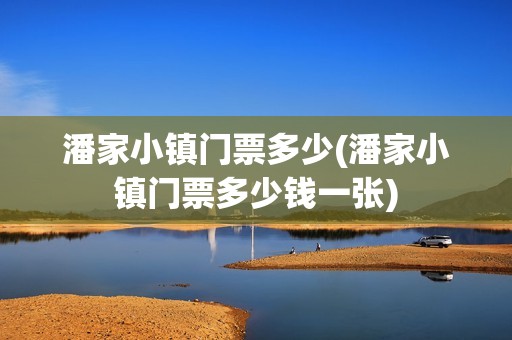 潘家小镇门票多少(潘家小镇门票多少钱一张)