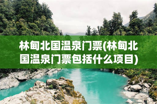 林甸北国温泉门票(林甸北国温泉门票包括什么项目)