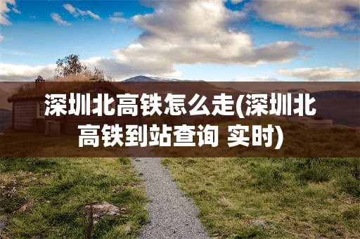 深圳北高铁怎么走(深圳北高铁到站查询 实时)