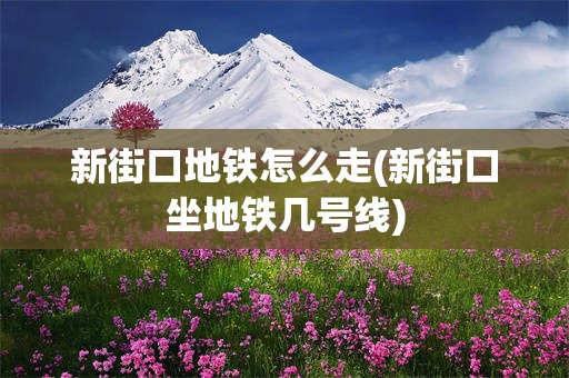 新街口地铁怎么走(新街口坐地铁几号线)