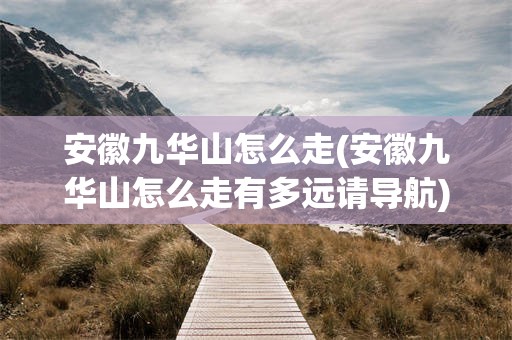 安徽九华山怎么走(安徽九华山怎么走有多远请导航)