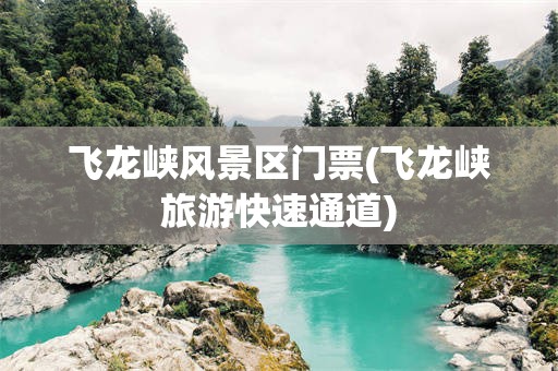 飞龙峡风景区门票(飞龙峡旅游快速通道)