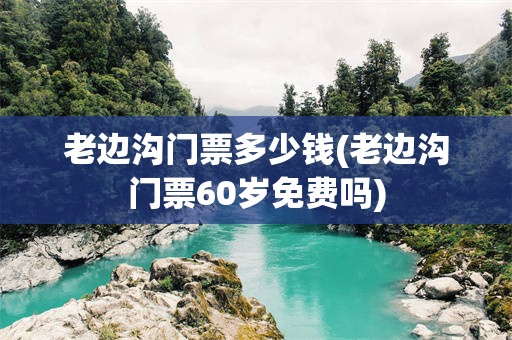老边沟门票多少钱(老边沟门票60岁免费吗)