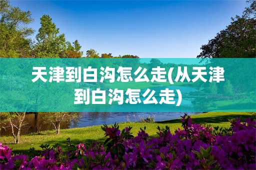 天津到白沟怎么走(从天津到白沟怎么走)