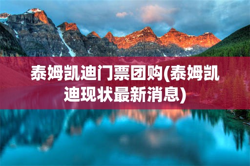 泰姆凯迪门票团购(泰姆凯迪现状最新消息)
