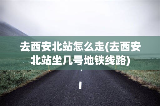 去西安北站怎么走(去西安北站坐几号地铁线路)