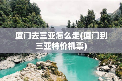 厦门去三亚怎么走(厦门到三亚特价机票)