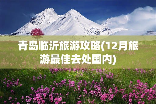 青岛临沂旅游攻略(12月旅游最佳去处国内)
