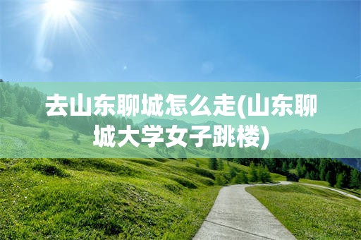 去山东聊城怎么走(山东聊城大学女子跳楼)