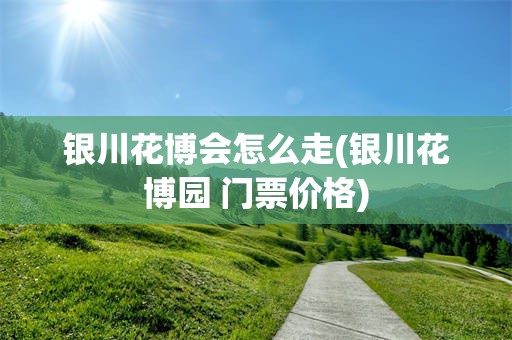 银川花博会怎么走(银川花博园 门票价格)