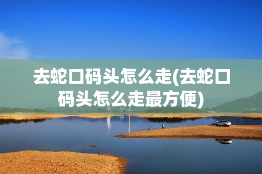 去蛇口码头怎么走(去蛇口码头怎么走最方便)