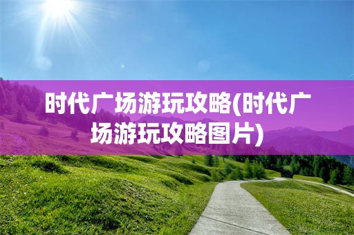 时代广场游玩攻略(时代广场游玩攻略图片)