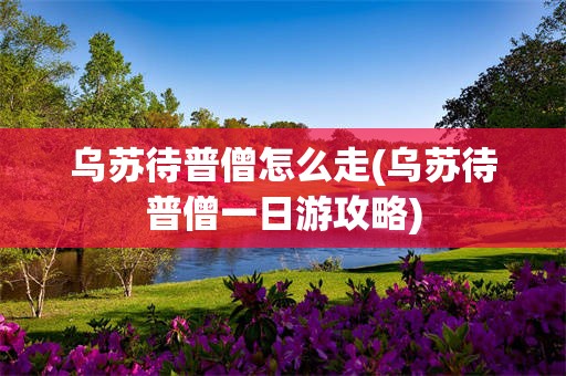 乌苏待普僧怎么走(乌苏待普僧一日游攻略)
