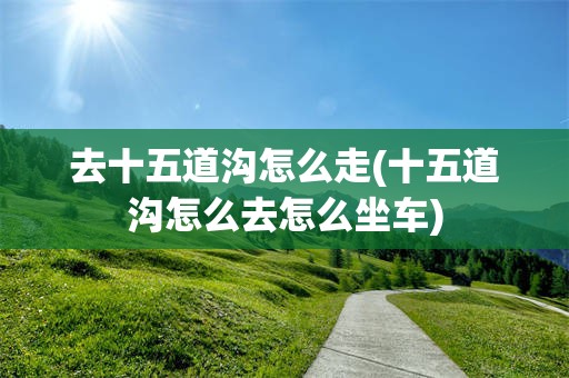 去十五道沟怎么走(十五道沟怎么去怎么坐车)