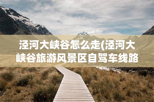 泾河大峡谷怎么走(泾河大峡谷旅游风景区自驾车线路图)