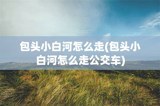 包头小白河怎么走(包头小白河怎么走公交车)