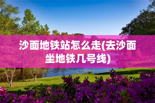 沙面地铁站怎么走(去沙面坐地铁几号线)