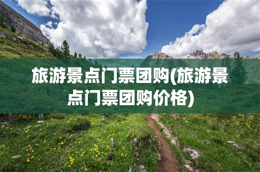 旅游景点门票团购(旅游景点门票团购价格)