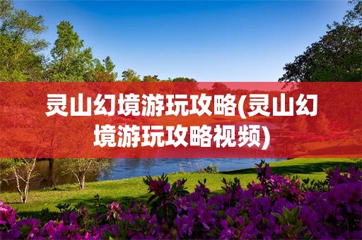 灵山幻境游玩攻略(灵山幻境游玩攻略视频)