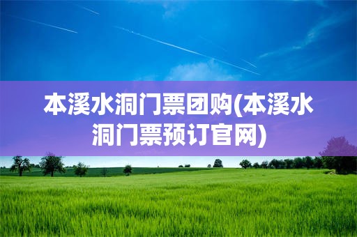 本溪水洞门票团购(本溪水洞门票预订官网)