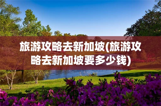 旅游攻略去新加坡(旅游攻略去新加坡要多少钱)