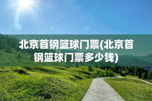 北京首钢篮球门票(北京首钢篮球门票多少钱)