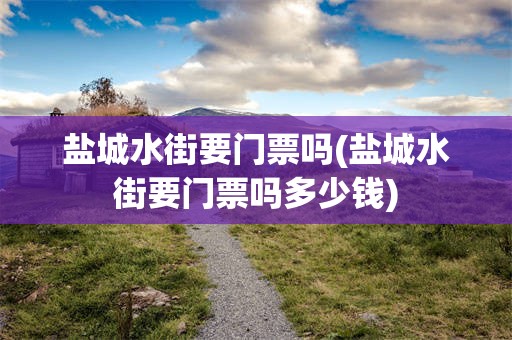盐城水街要门票吗(盐城水街要门票吗多少钱)