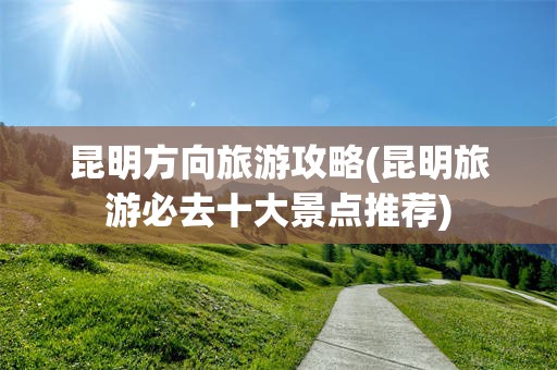 昆明方向旅游攻略(昆明旅游必去十大景点推荐)