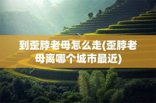 到歪脖老母怎么走(歪脖老母离哪个城市最近)