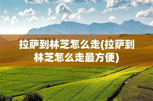 拉萨到林芝怎么走(拉萨到林芝怎么走最方便)