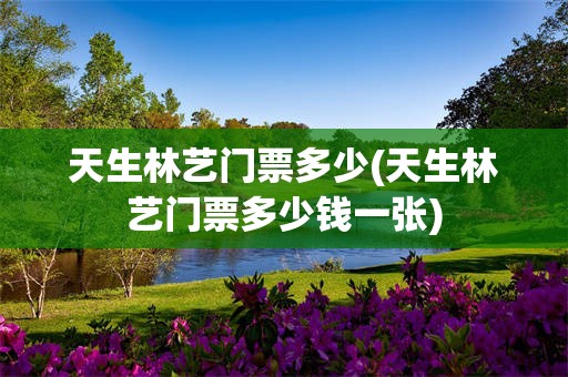 天生林艺门票多少(天生林艺门票多少钱一张)