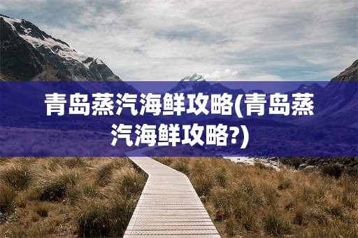 青岛蒸汽海鲜攻略(青岛蒸汽海鲜攻略?)