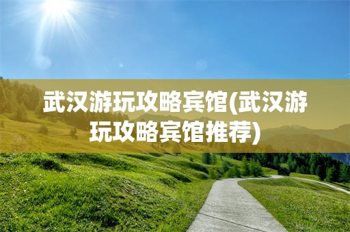 武汉游玩攻略宾馆(武汉游玩攻略宾馆推荐)