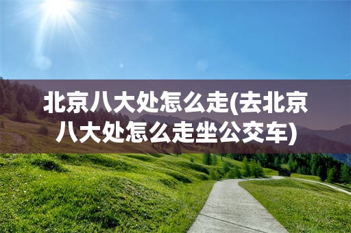 北京八大处怎么走(去北京八大处怎么走坐公交车)
